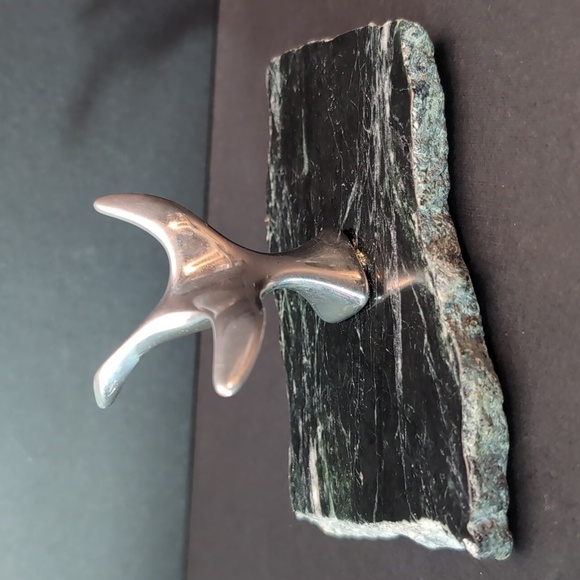 Vintage Hoselton Aluminum Canada Goose Sculpture/Figurine on Granite Base. - Picture 4 of 8